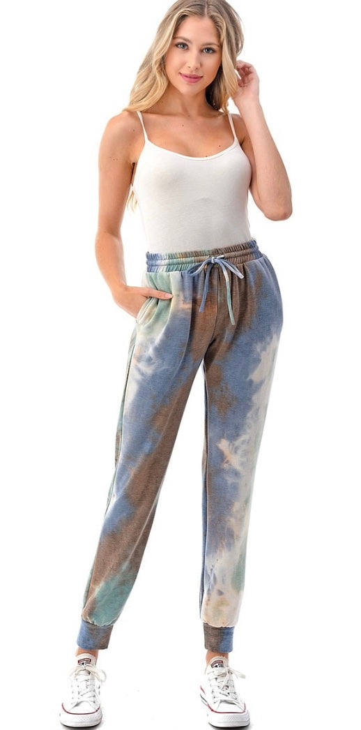 Comfort Blend Jogger Pants - Tie Dye Sweatpants