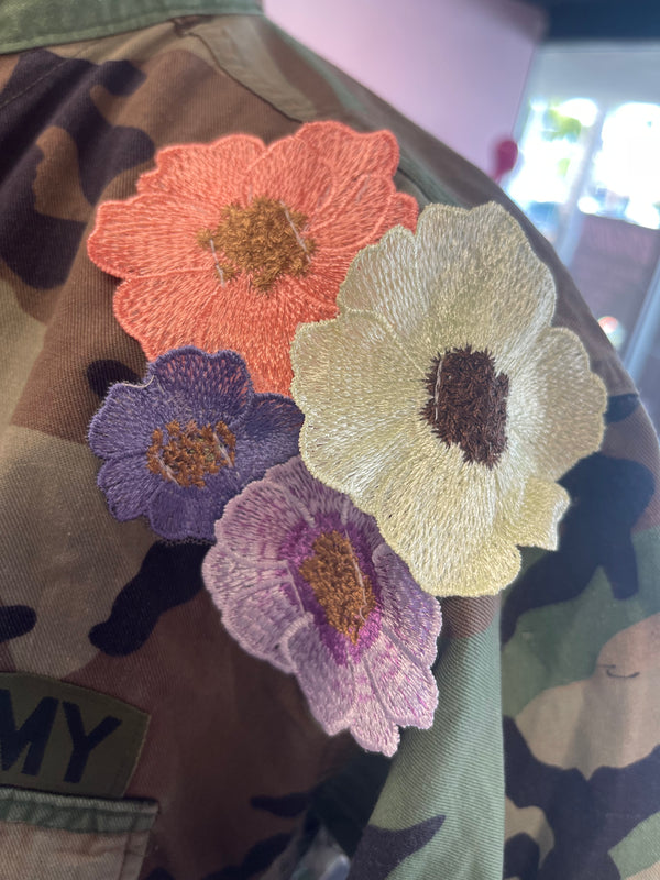 Camo 2024 floral jacket