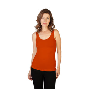 Essential Wardrobe Basic Tank - Bra-Friendly Straps, Long Length, 73 Colors