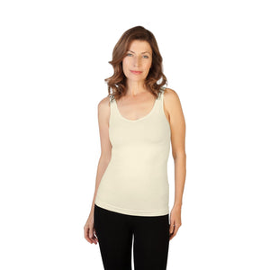 Essential Wardrobe Basic Tank - Bra-Friendly Straps, Long Length, 73 Colors