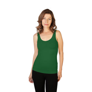 Essential Wardrobe Basic Tank - Bra-Friendly Straps, Long Length, 73 Colors