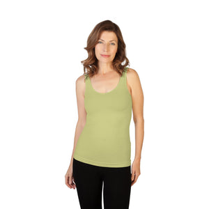 Essential Wardrobe Basic Tank - Bra-Friendly Straps, Long Length, 73 Colors