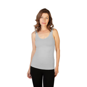 Essential Wardrobe Basic Tank - Bra-Friendly Straps, Long Length, 73 Colors