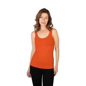 Essential Wardrobe Basic Tank - Bra-Friendly Straps, Long Length, 73 Colors