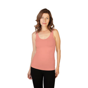 Essential Wardrobe Basic Tank - Bra-Friendly Straps, Long Length, 73 Colors