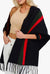 Cashmere-Feel Brushed Knit Wrap Shawl - Fall Wardrobe Essential