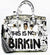 Personalized Designer-Style Handbag with Custom Painted Details